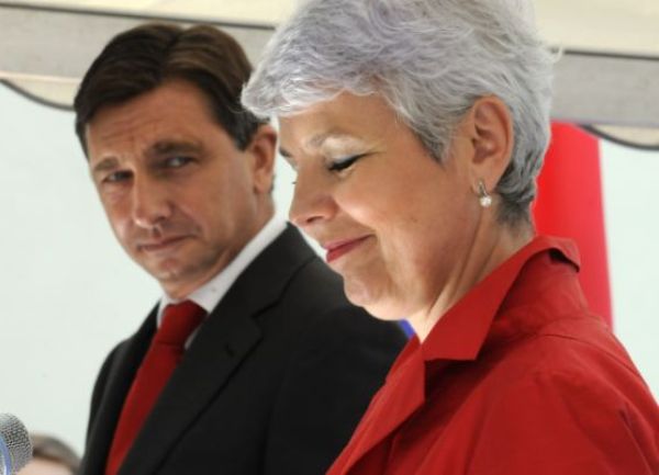 Jadranka Kosor i Borut Pahor