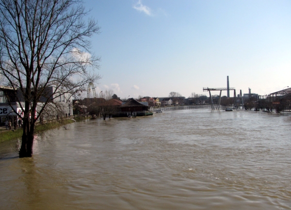 Prijedor poplave2; FOTO: SRNA