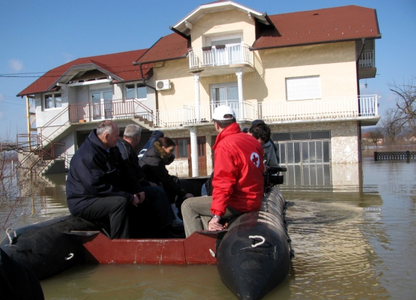 Prijedor poplave; FOTO: SRNA