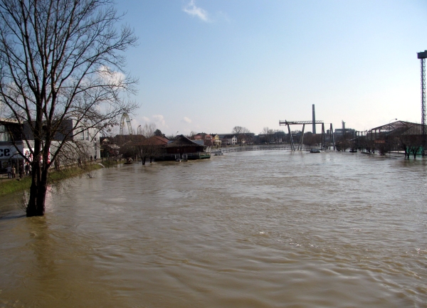 Prijedor poplave Foto: SRNA