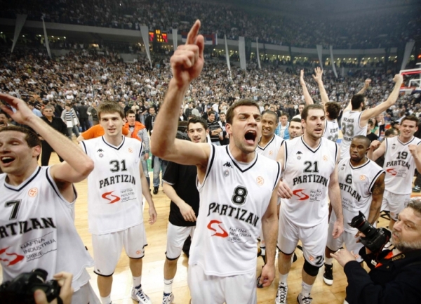 Ko&scaron;arka: Partizan - Makabi / foto: blic.rs