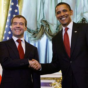 Obama i Medvedev