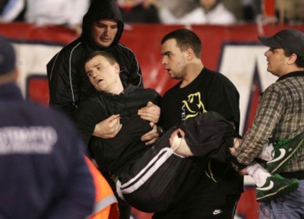 ranjeni navijac beograd