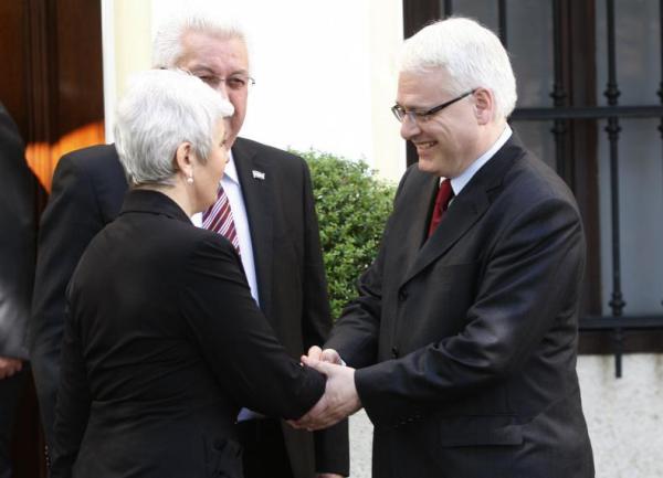 Jadranka Kosor i Ivo Josipović / foto: Pixell