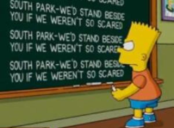 Simpsons-South Park