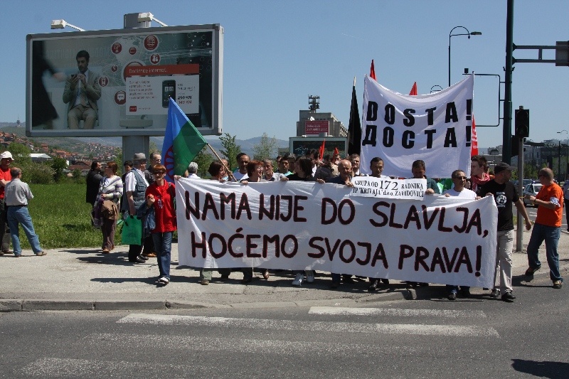 Prvomajski protesti radnika