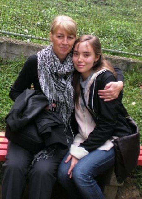 Učenica iz Turske sa svojom domaćin mamom u Sarajevu