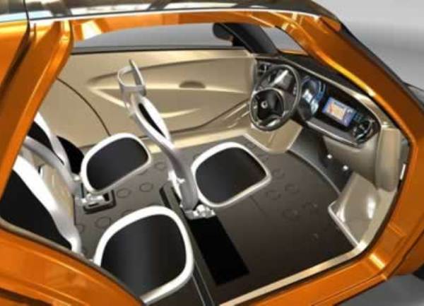 Geely unutra&scaron;njost