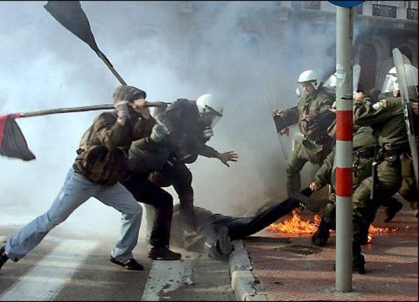 Grčka protest