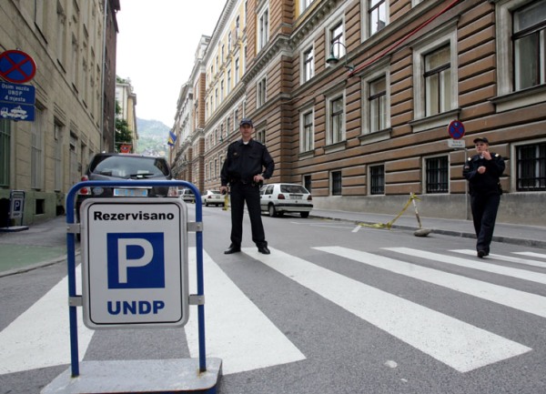 Evakuisan Op&scaron;tinski i Kantonalni sud/Foto: DEPO