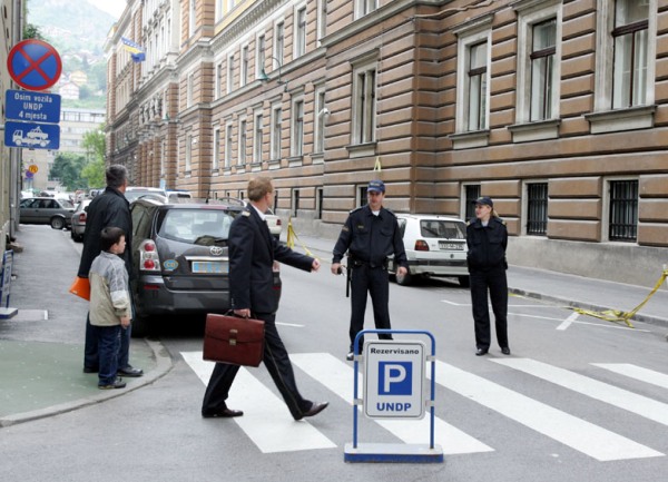 Evakuisan Op&scaron;tinski i Kantonalni sud/Foto: DEPO