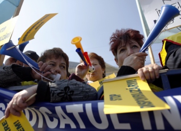 Rumunija protest