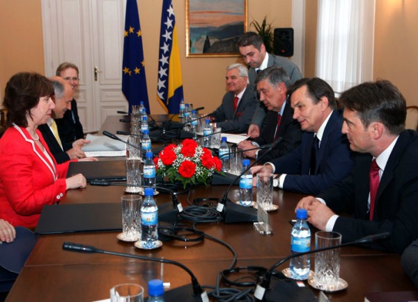 Predsjedni&scaron;tvo BiH sa Catherine Ashton