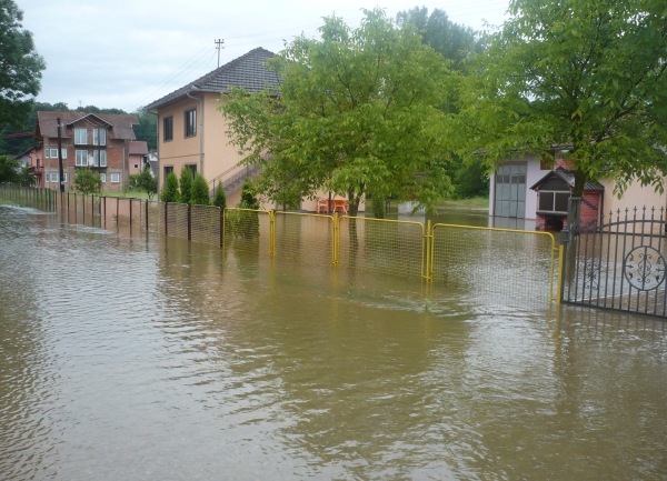 Prnjavor - poplave / foto: Srna