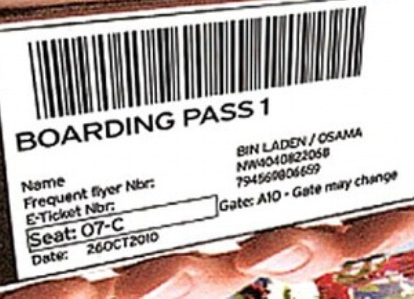 karta - osama bin laden