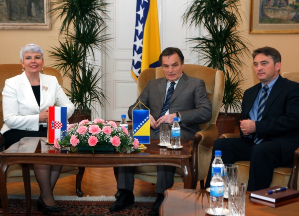 Predsjedni&scaron;tvo BiH i Jadranka Kosor