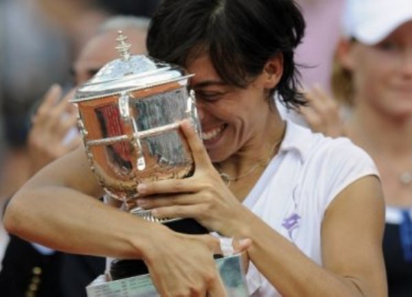 Frančeska Skijavone trofej / FOTO:AFP
