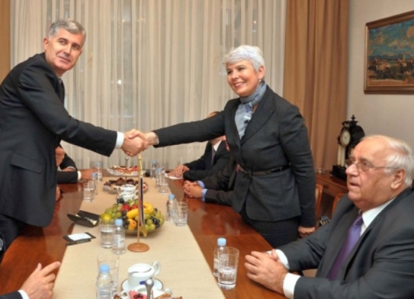 Dragan Čović i Jadranka Kosor