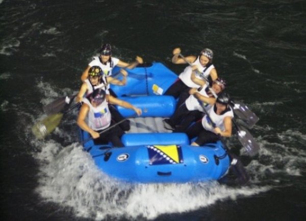 ženska reprezentacija BiH - rafting