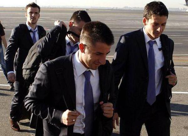 fudbaleri Srbije stižu u JA 