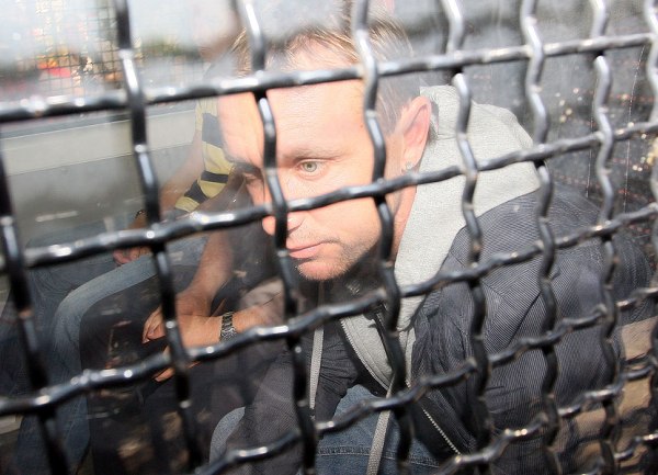 Privođenje osumnjičenih u akciji 'Offside' / foto: Damjan Tadić (CROPIX)