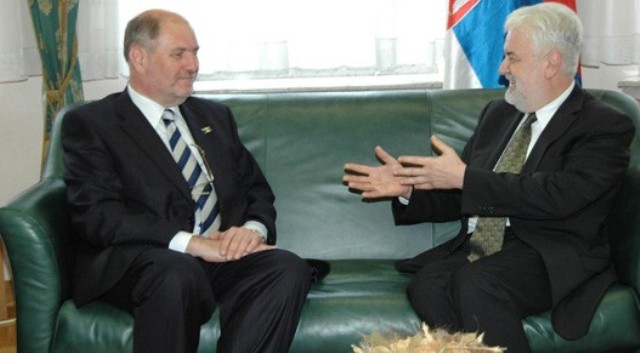 Mustafa Mujezinović i Mirko Cvetković