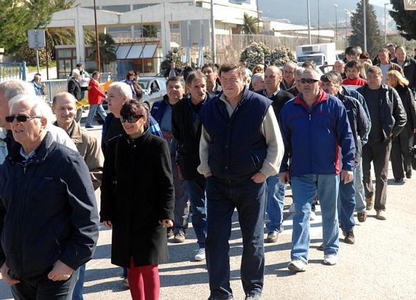 protesti u Ljubljani, ilustracija