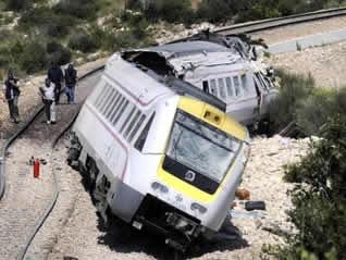 nesreća voz (ilustracija)