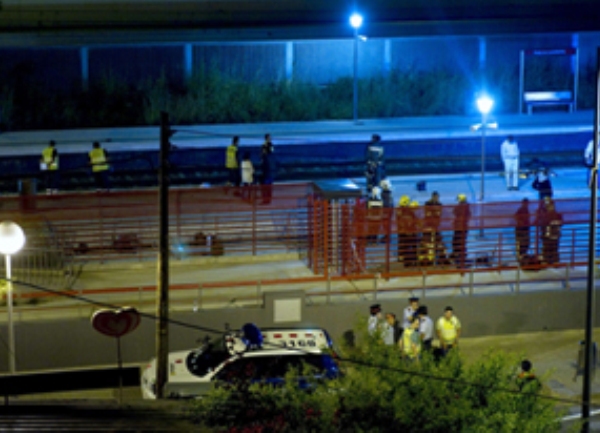 &Scaron;panija-sudar voz (AFP)