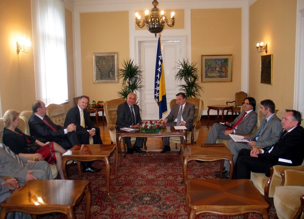 Haris Silajdžić primio grupu prijateljstva Skup&scaron;tine Crne Gore