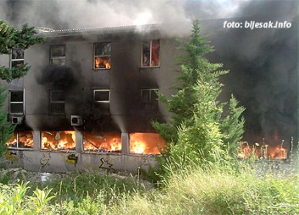 Požar u  Čitluku / foto: bljesak.info
