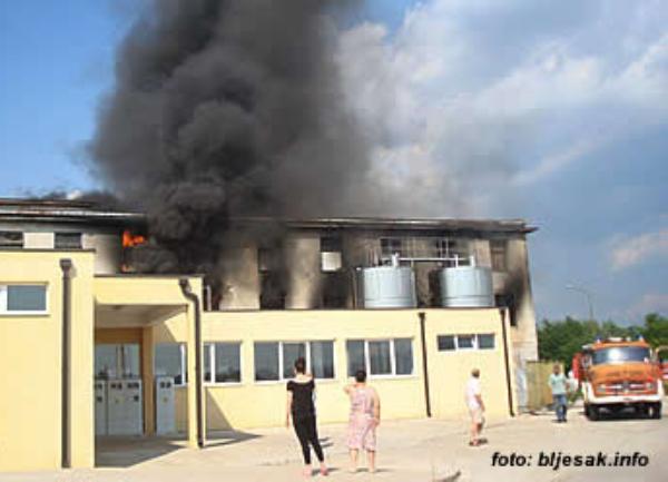 Požar u  Čitluku / foto: bljesak.info