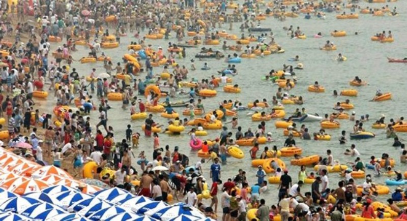 Najmnogoljudnija nacija na plaži