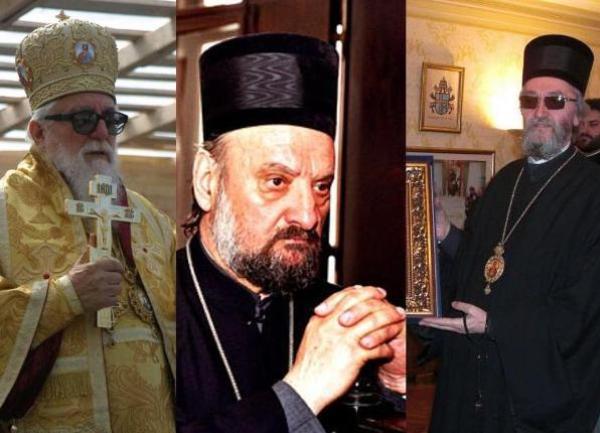 Mitropolit Nikolaj - Vladika Vasilije Kačavenda - Vladika Jefrem