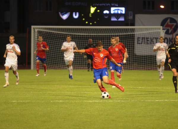 Borac - Lozana / foto: Dejan Božić