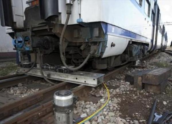 Željeznička nesreća - ilustracija