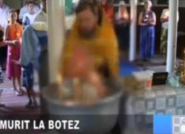 svecenik ugusio bebu