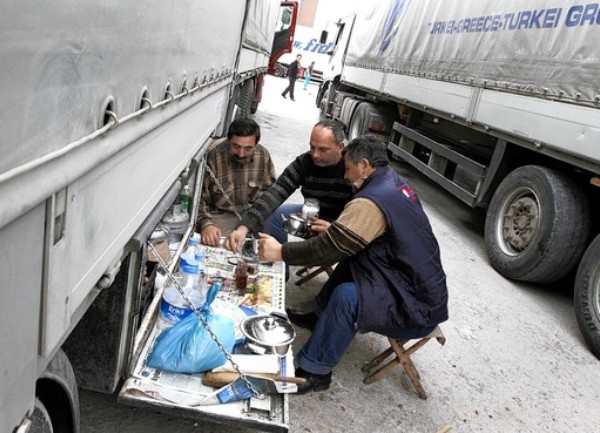 Grčka &scaron;trajk kamiondžija