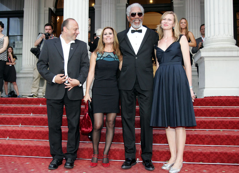 Morgan Freeman na crvenom tepihu