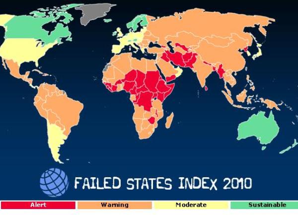 fund for peace map 2010