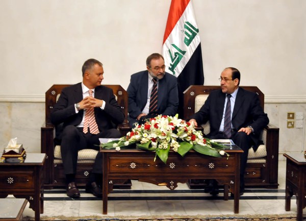 Dragan &Scaron;utanovac sa premijerom Iraka