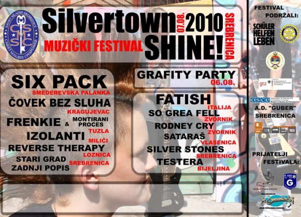 Silvertown Shine plakat