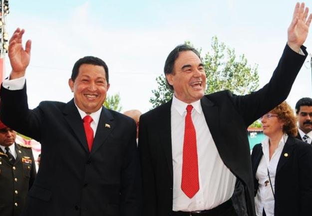 Oliver Stone i Hugo Chavez