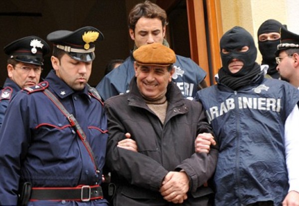 hap&scaron;enje mafije u Italiji, arhiv