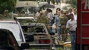 Ekspolozija ispred kafića-Kavkaz