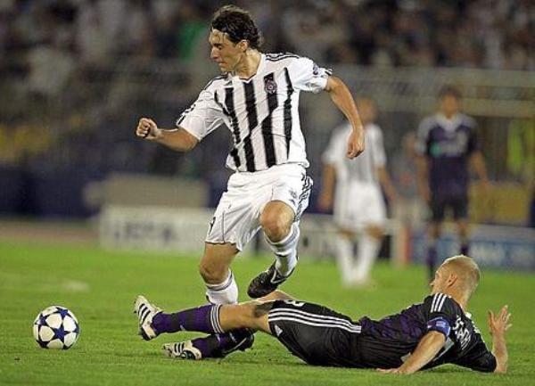 Fudbal / Partizan - Andrleht 2:2