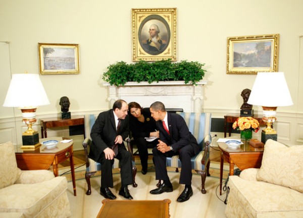 Barak Obama i Nuri al Maliki