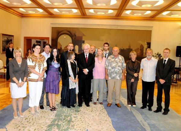 Ivo Josipović - prijem