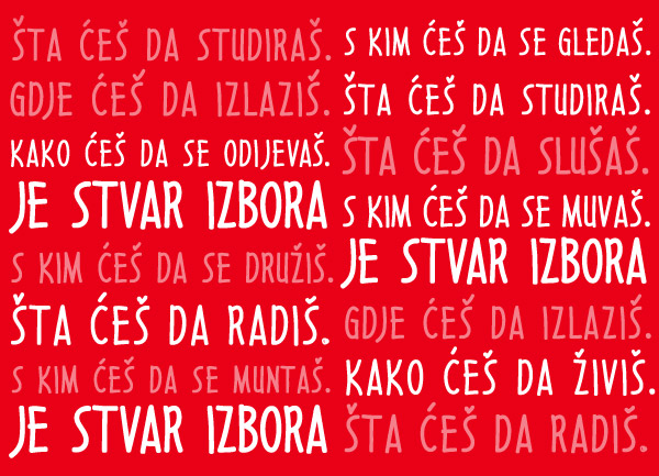 Budi svoj, ne budi matični broj!