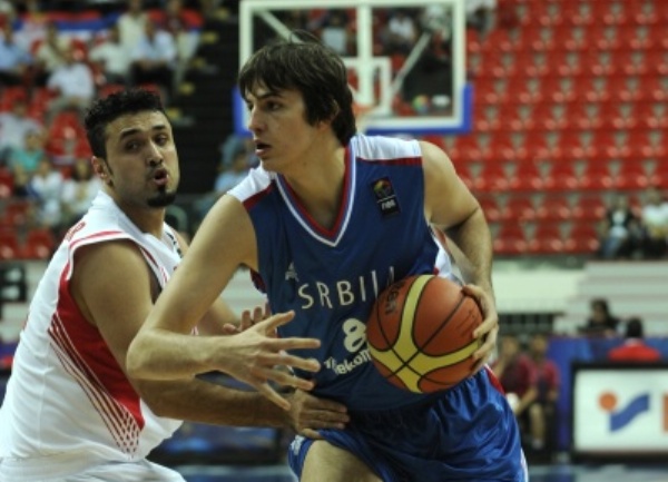 Ko&scaron;arka: Srbija - Jordan / foto: fiba.com